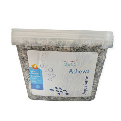 Ashewa aquaSand decoratief grind 2-3 mm grijs 5 kg voor aquarium animallparadise AP-ZO-346262 Bodems, substraten