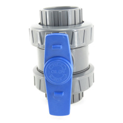 jardiboutique Set of 2 valves, ø 63 mm, PVC valve for swimming pool - 2020 version range Pool valve
