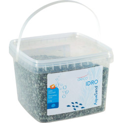 animallparadise Decorative gravel 2-3 mm green Ashewa aquaSand 5 kg for aquarium Soils, substrates