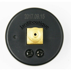 Manómetro MT para ligação traseira do filtro da piscina rosca de 1/4" JB-MPISA50-030 Medidor de pressão
