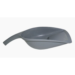 animallparadise Litter scoop 28 cm, grey, for cats litter accessory