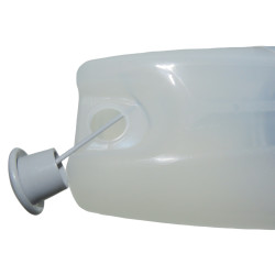 Distribuidor de água de 1,5 litros, plástico cinzento, para cão ou gato AP-ZO-474304GPI Distribuidor de água, alimentos