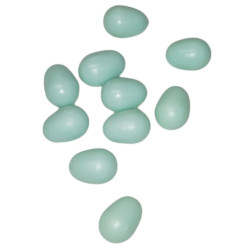 AP-FL-110211-x10 animallparadise 10 huevos de canario de plástico artificiales Accesorio