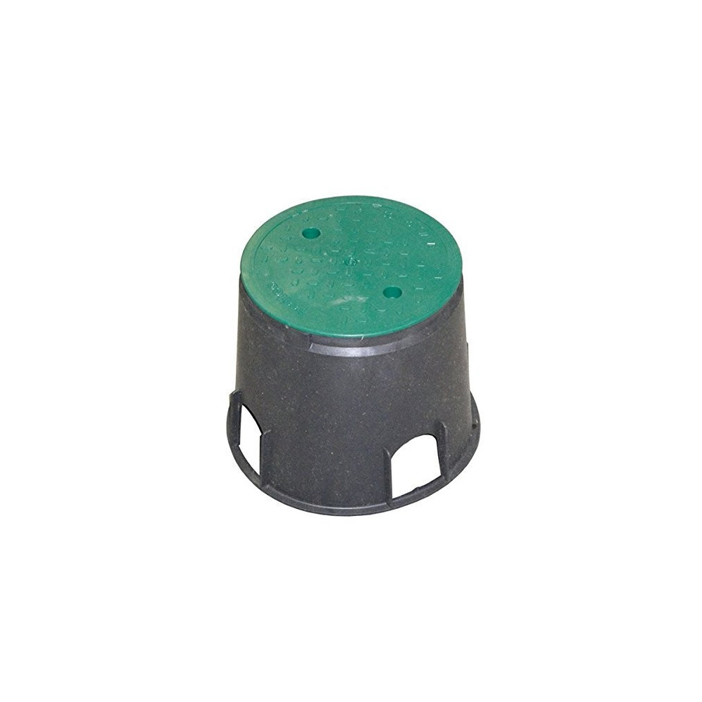 jardiboutique Valve sight glass, round shape with a base of 30 cm and height of 25 cm. Irrigation manhole