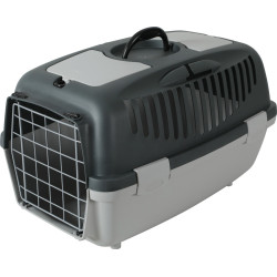 animallparadise gulliver 2 cage, metal door, size 36 x 55 x 35 cm, transport for dog max 8 kg. Transport cage