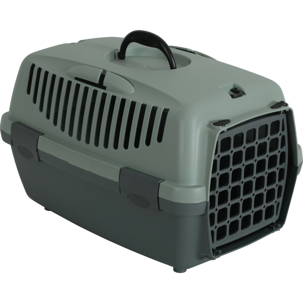 animallparadise copy of Cassa GULLIVER 1, in plastica riciclata, per cani fino a 6 kg. AP-ZO-422180 Gabbia di trasporto