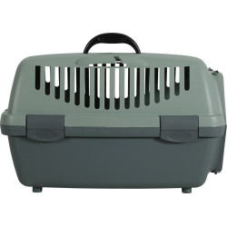animallparadise copy of GULLIVER 1 crate, made of recycled plastic, for dogs up to 6 kg. Transport cage