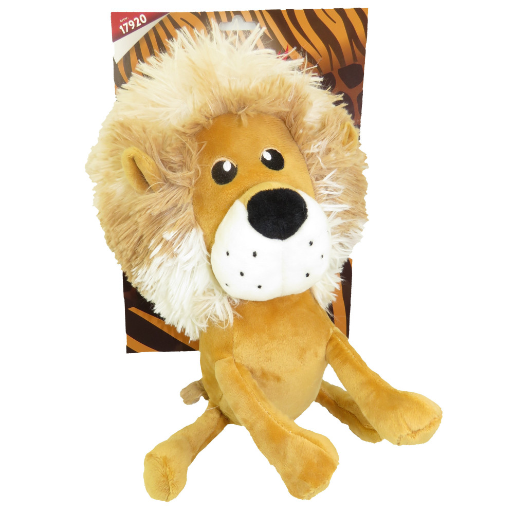 animallparadise Big Lionel plush 30 cm, dog toy Plush for dog