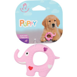 animallparadise PUPPY Elefant Latexspielzeug. 11 cm. für Welpen. AP-ZO-479339 Kauspielzeug für Hunde