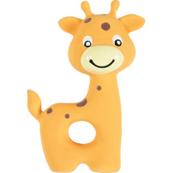 Latex speelgoed PUPPY Giraffe. 10 cm. voor puppies. animallparadise AP-ZO-479336 Jouets à mâcher