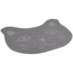 animallparadise Zelda grey carpet 30 x 40 cm for cat litter box. Litter mat