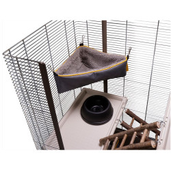 Cesto de canto húmido 35 x 25 x 25cm para roedores. AP-VA-14614 Camas, redes de dormir, ninhos