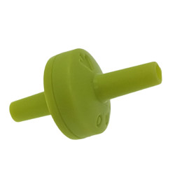 animallparadise Green anti-reverse valve ø 2 cm x length 3.5 cm for aquarium. Piping, valves, taps