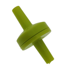 Válvula anti-retorno verde ø 2 cm x comprimento 3,5 cm para aquário. AP-ZO-334602 Tubagem, válvulas, torneiras