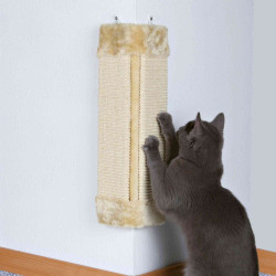 animallparadise Natural beige corner scratching post 23 x 49 cm Scratchers and scratching posts