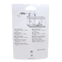animallparadise Aeration kit with 2.5 meter hose, tap, diffuser and connection, for aquarium. Piping, valves, taps