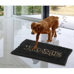 Tapete de microfibra absorvente, 65 x 90 cm. resistente à sujidade, para cães. AP-ZO-477014 Tapetes para cães