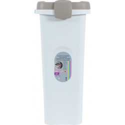 Caixa de plástico hermeticamente selada, 25 litros, cão ou gato. AP-ZO-474347 Caixa de armazenamento de alimentos