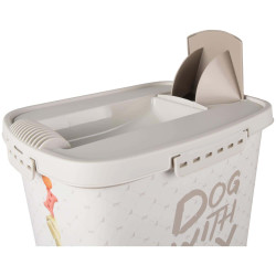 animallparadise Krokettenbox 23.3 Liter june für Hundefutter. AP-FL-518986 Aufbewahrungsbox für Lebensmittel