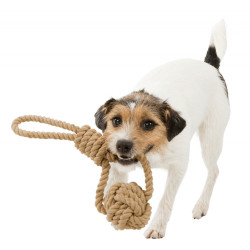 Jogar corda com bola trançada para cães ø 8/35cm. AP-TR-32633 Jogos de cordas para cães