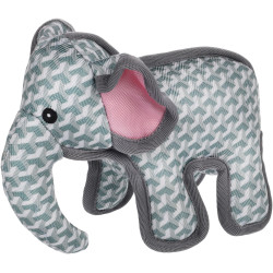 animallparadise Strong Stuff grey elephant toy 24 cm. for dog. Chew toys for dogs