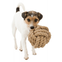animallparadise Balle en corde pour chiens, ø 18 cm. Jeux cordes pour chien