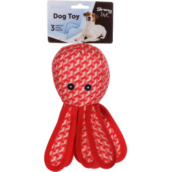 animallparadise Strong Stuff polpo rosso giocattolo per cani. AP-FL-521038 Giocattoli da masticare per cani