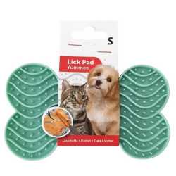 animallparadise Leckmatte für Hunde YUMMEE Farbe grün Größe S 15 cm AP-FL-520212 Futternapf und Anti-Fleck-Matte