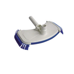 Jardiboutique Swimming pool broom head with blue brush. Vacuum cleaner