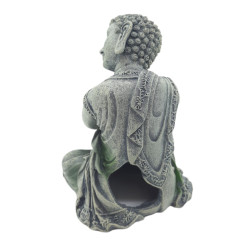 animallparadise Statue bouddha assis ø 10 cm, hauteur 12 cm, décoration aquarium Décoration et autre