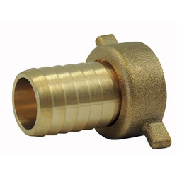 Jardiboutique Brass hose fittings for 19 mm hose garden hose connection