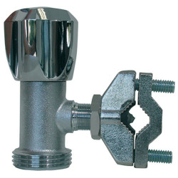 Jardiboutique Round self-drilling tap for washing machine - 3/4 inch washing machine Plumbing