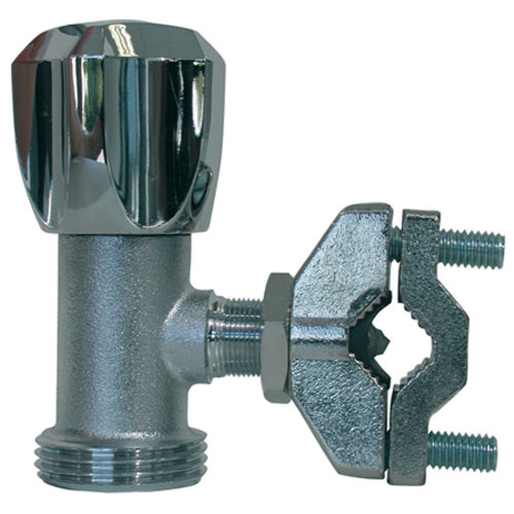 jardiboutique Round self-drilling tap for washing machine - 3/4 inch washing machine Gate valve
