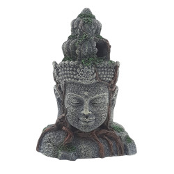 animallparadise Statua Asia Head, altezza 12,5 cm, decorazione per acquari AP-ZO-352209 Statue