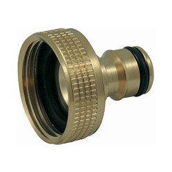 Jardiboutique Brass watering fittings: 3/4 inch female quick coupler garden hose connection