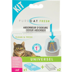 animallparadise Anti-odour filter for cat toilet house litter accessory