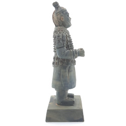 Beeldje Chinese krijger Qin 1 L, hoogte 14 cm, aquarium decoratie animallparadise AP-ZO-352183 Statue