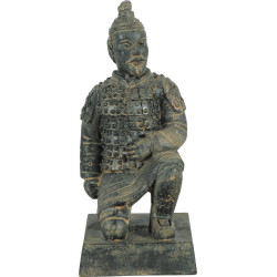 animallparadise Statuette chinesischer Krieger Qin 2 L, Höhe 11 cm, Aquariumdekoration AP-ZO-352184 Statue