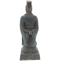 animallparadise Statuette guerrier chinois Qin 3 L, hauteur 14.5 cm, décoration aquarium Décoration et autre