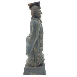 Estatueta guerreiro chinês Qin 3 L, altura 14,5 cm, decoração de aquário AP-ZO-352185 Statue