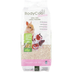 animallparadise Litter rodycob nature 15 liters 4.38 kg, for rodents Litter and shavings for rodents