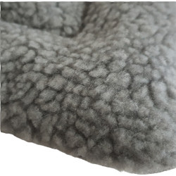animallparadise Cuscino rettangolo grigio alisha, 100,5 x 63,5 x 2 cm, cane AP-FL-521637 Cuscino per cani