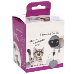 animallparadise Graues elektronisches Yoyo-Spielzeug für Katzen AP-FL-561314 Spiele