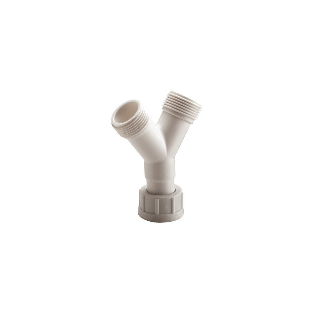 jardiboutique Y-valve fittings with swivel nut - for double connection Plumbing