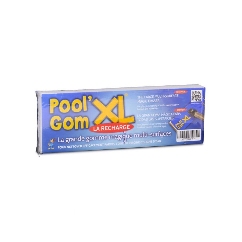 Poolstyle Eine Nachfüllpackung für den Besenkopf - Pool Gom XL TOU-400-0012 Bürste