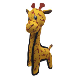 animallparadise Jouet Strong Stuff Girafe jaune 35 cm, pour chien Jouets à mâcher pour chien