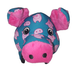 animallparadise Strong Stuff Pig blue 17 cm, for dogs Chew toys for dogs
