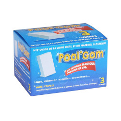3 boites Pool Gom nettoyage de la ligne d'eau piscine (lot de 9 pieces) BP-51439007-x3 TOUCAN