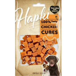 Hapki Chicken Cube Treats 85 g sem glúten para cães AP-FL-517585 Galinha