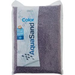 Areia decorativa de 2-3 mm de areia aquática Ametista púrpura 1kg para aquários. AP-ZO-346085 Solos, substratos